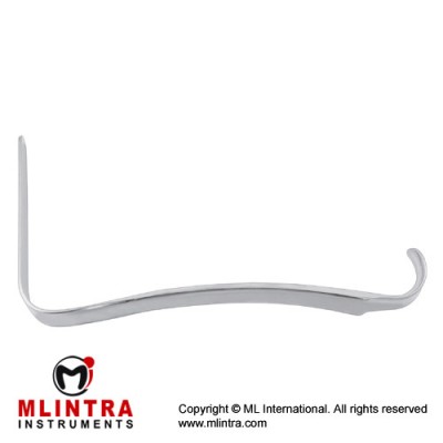 Kristeller Vaginal Retractor Slender Pattern Stainless Steel, Blade Size 110 x 17 mm Kristeller Vaginal Retractor Slender Pattern Stainless Steel, Blade Size 110 x 17 mm
